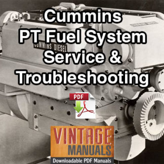 Cummins PT Fuel System