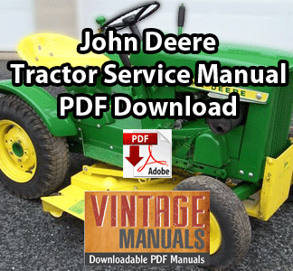 John Deere 655 755 855 Tractor Operators Manual 