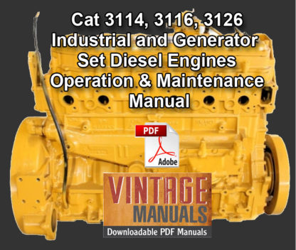 CAT 3114-3126 Generator