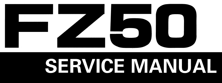 optager protestantiske dilemma 1979-1990 Suzuki FZ50 Scooter Service Manual - VintageManuals